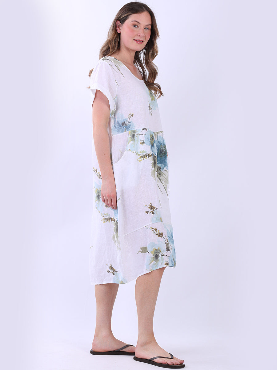 Floral Knee Length Dress