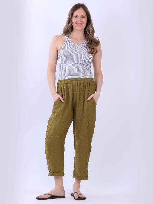 Slouchy Linen Trouser