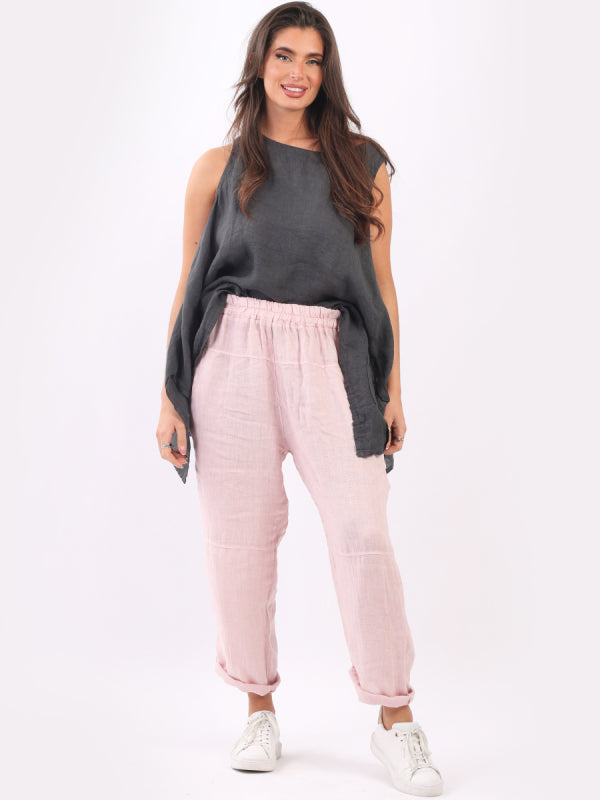 Slouchy Linen Trouser