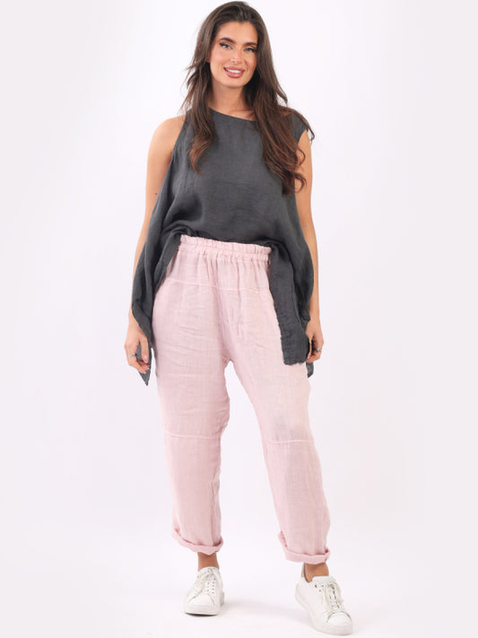 Slouchy Linen Trouser