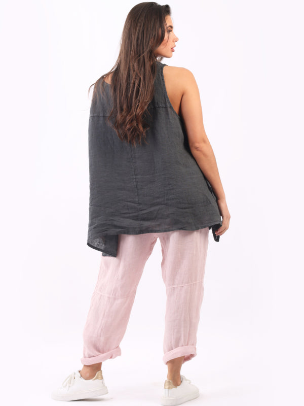 Slouchy Linen Trouser