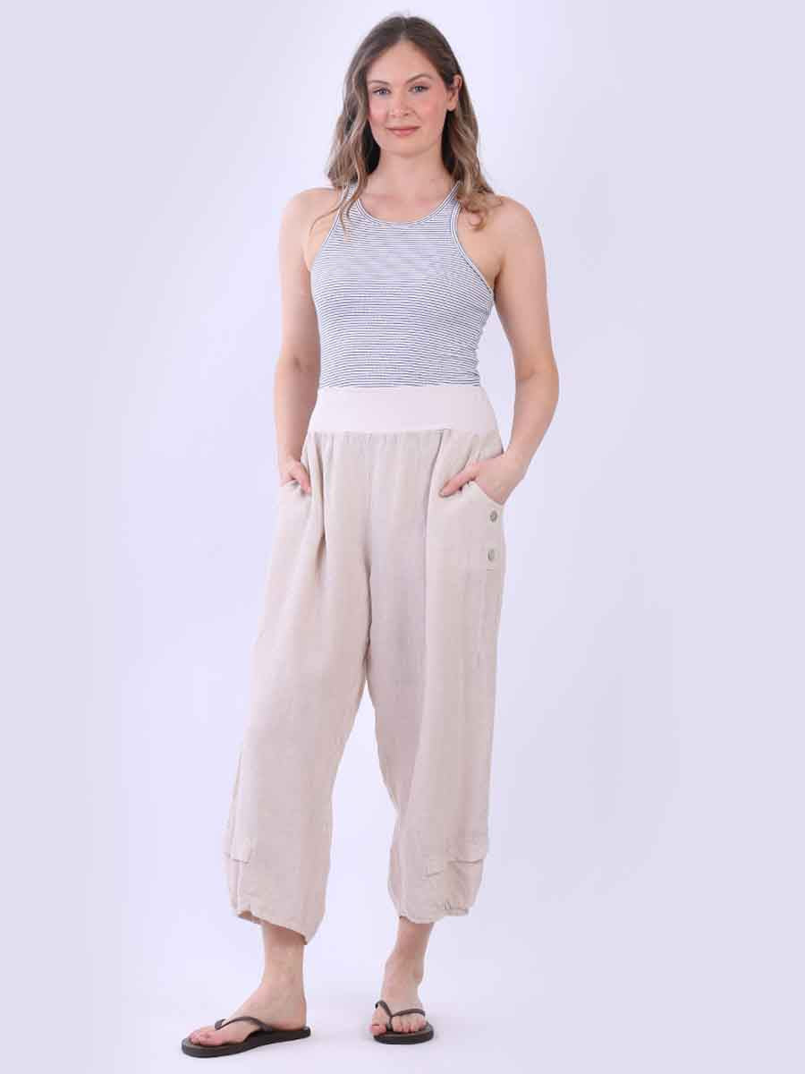 Women Linen Trouser