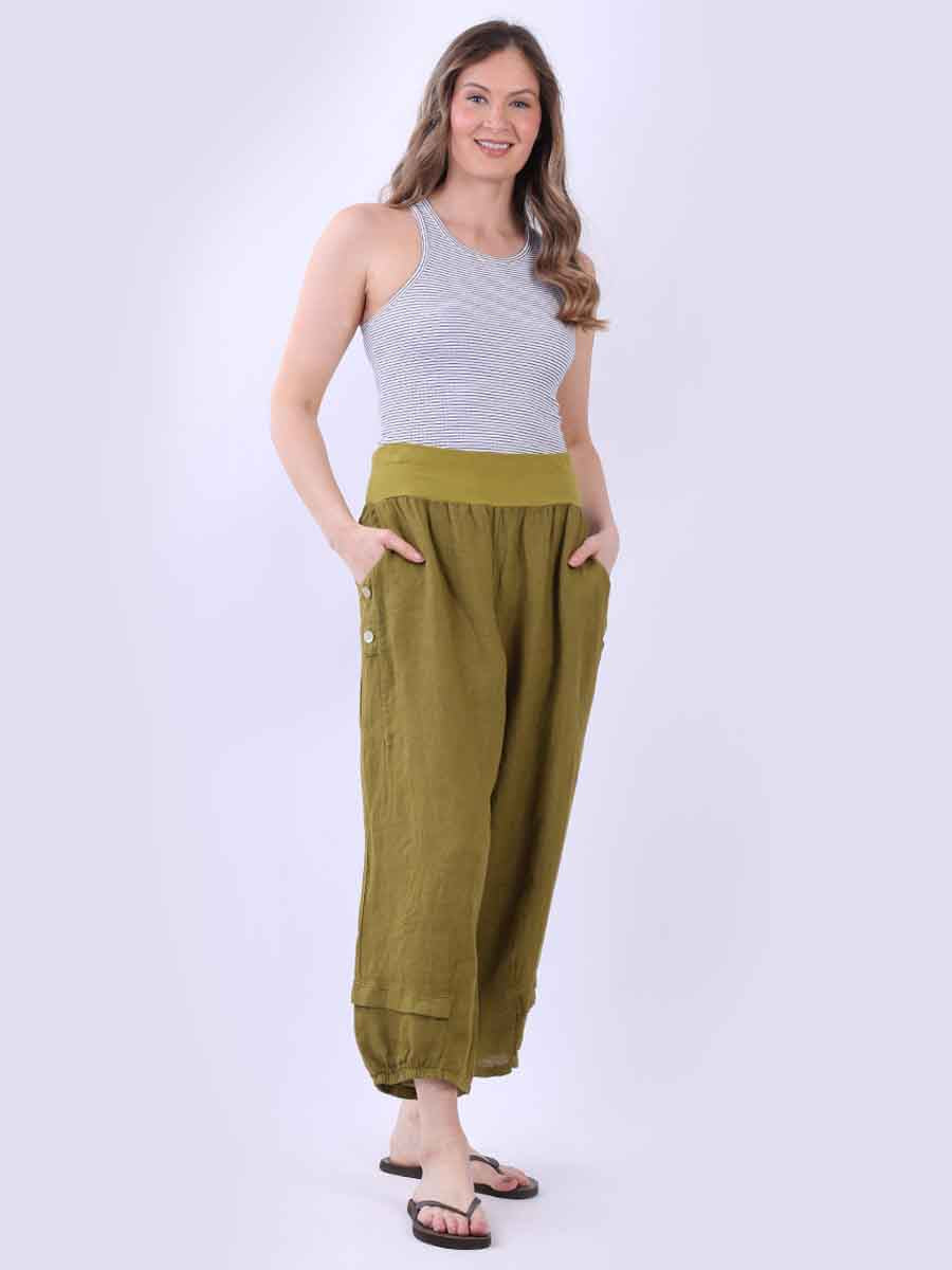 Women Linen Trouser