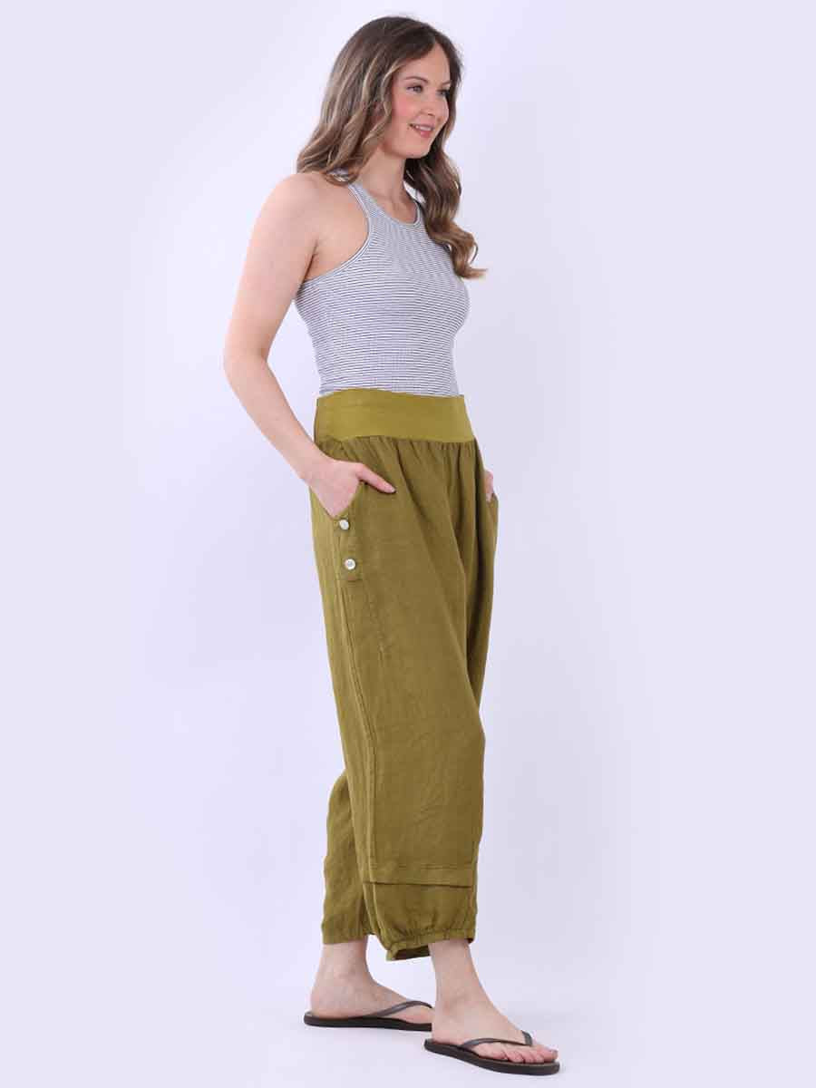Women Linen Trouser