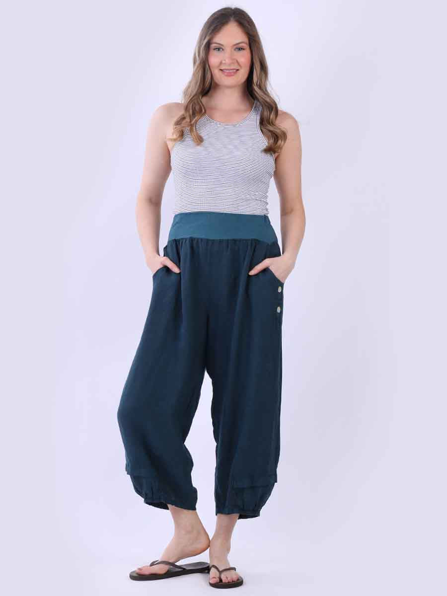 Women Linen Trouser