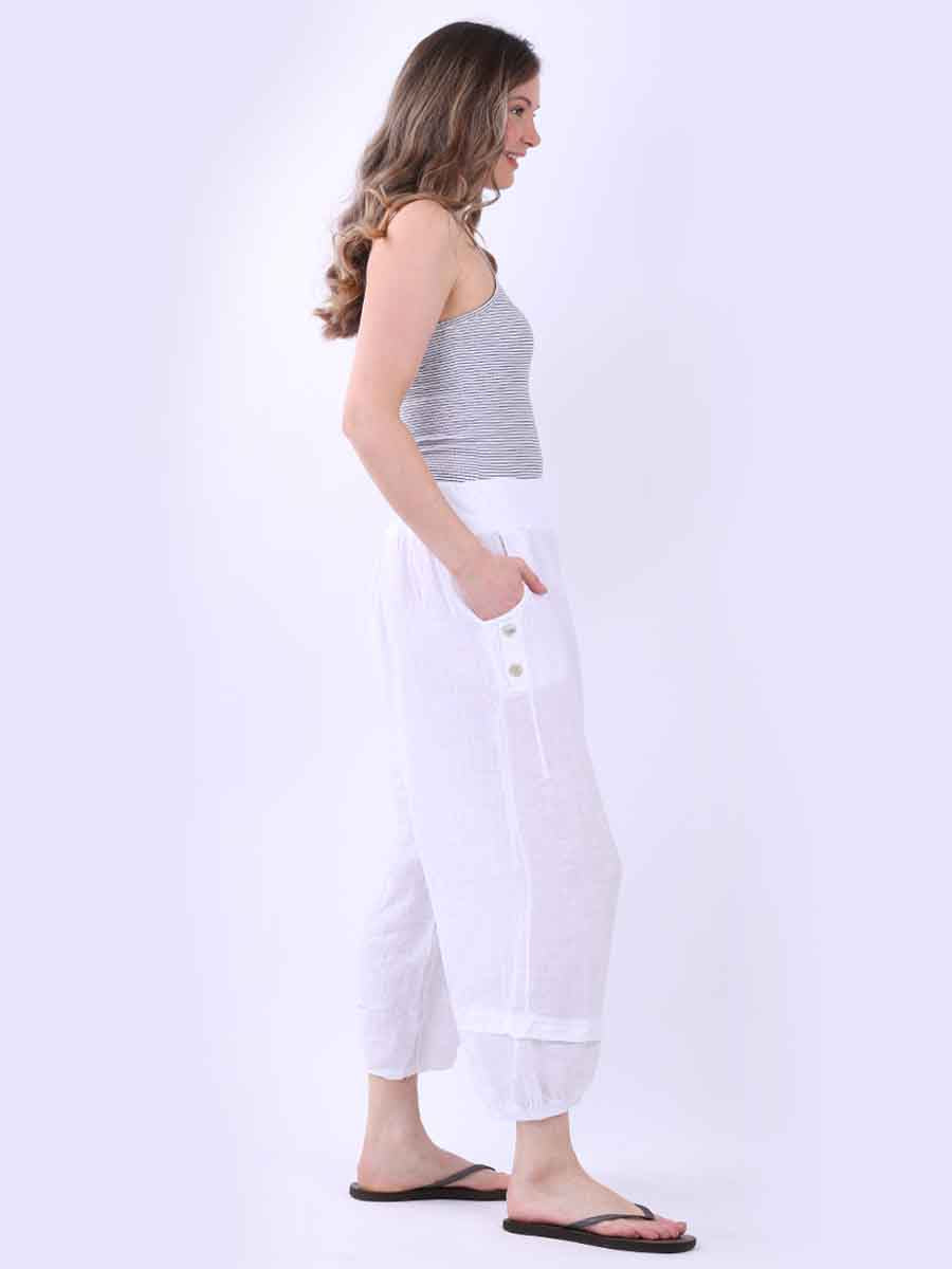 Women Linen Trouser