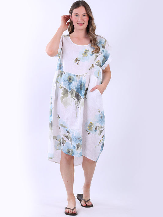 Floral Knee Length Dress