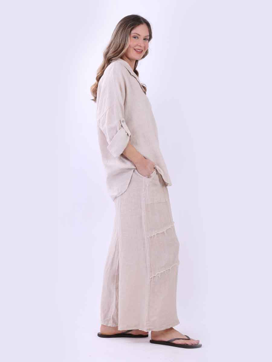 Linen Baggy Top