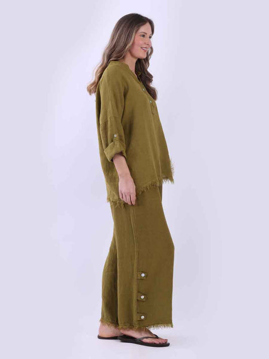 Linen Baggy Top